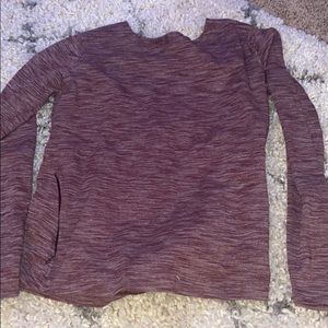 purple lululemon long sleeve top